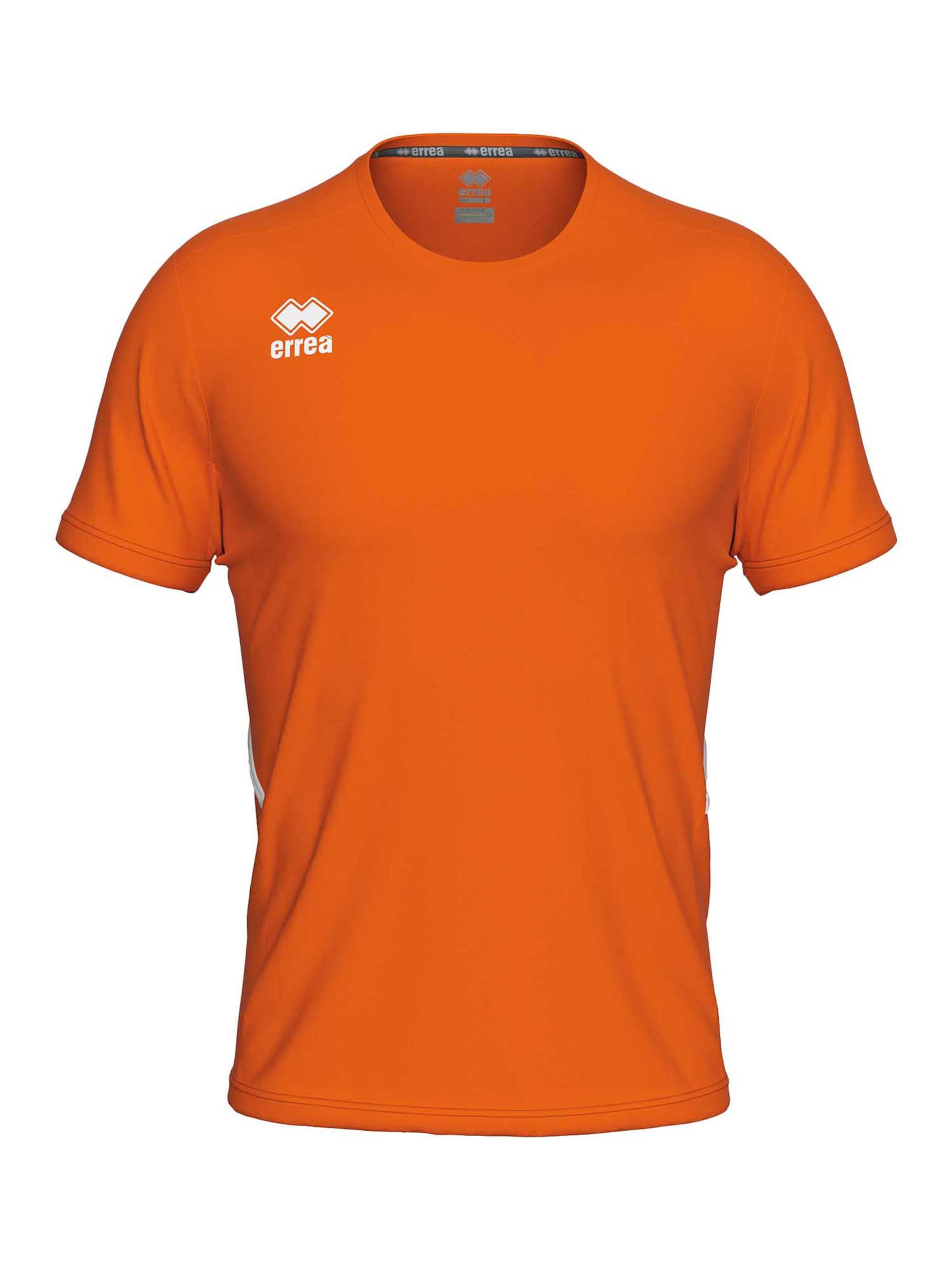 T-Shirt fonctionnel 'Marvin' Errea en orange : devant