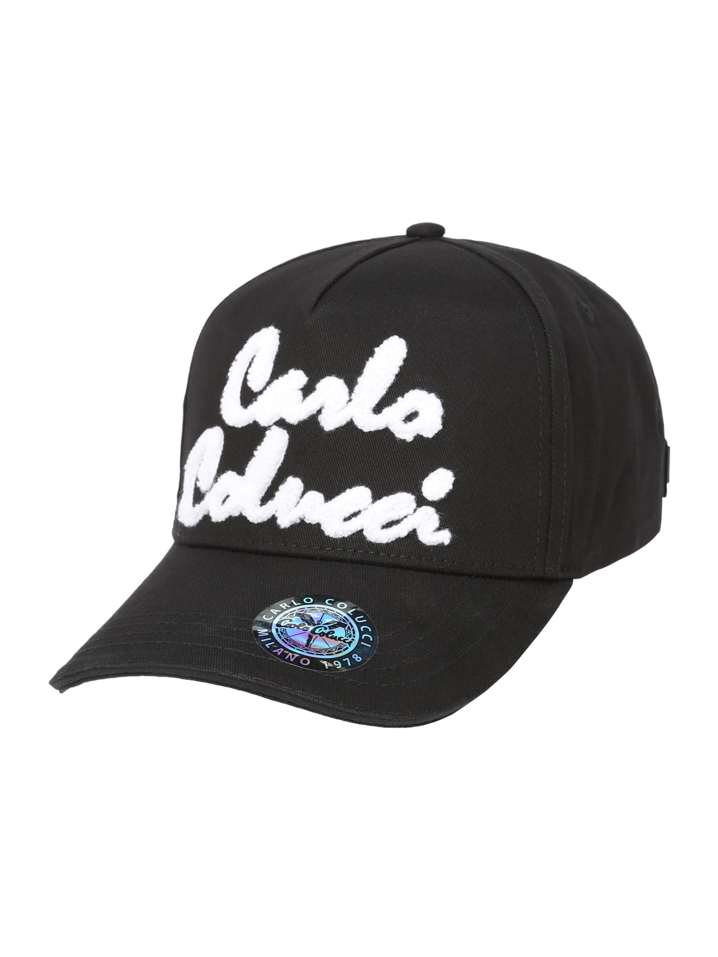 Carlo Colucci Pet in Zwart: voorkant