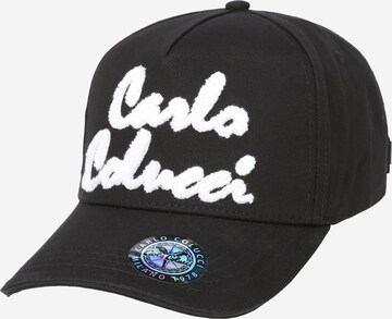 Carlo Colucci Cap in Black: front