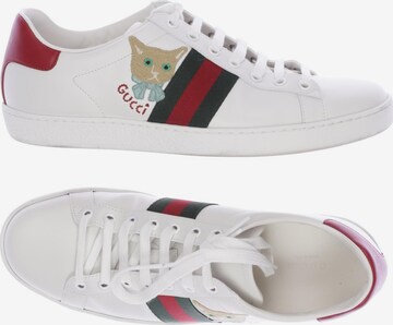 Gucci Sneakers & Trainers in 40,5 in White: front