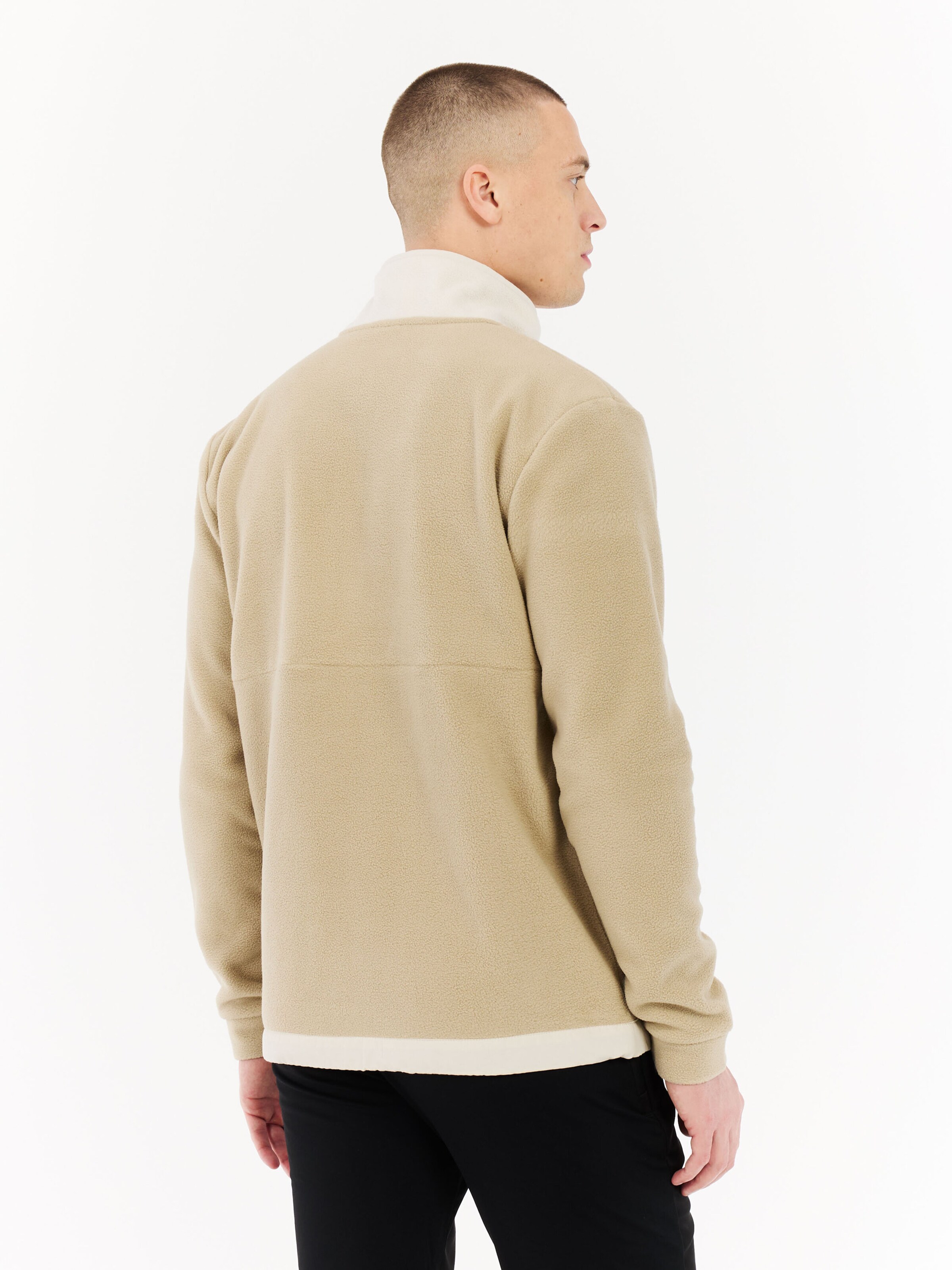 PROTEST Fleecejacke 'PRTCalyx'‌‌‌‌‌ in Braun