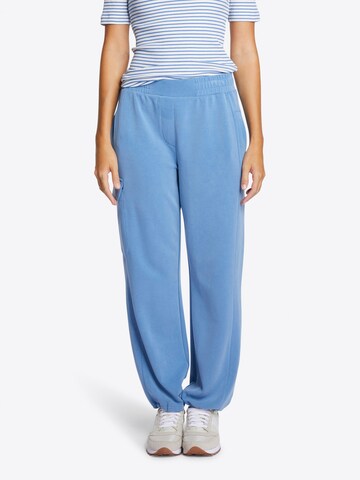 Effilé Pantalon cargo Rich & Royal en bleu : devant