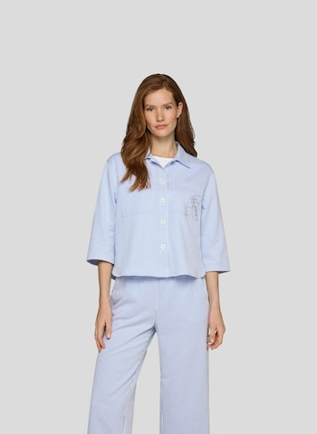 Rabe Bluse in Blau: Vorderseite