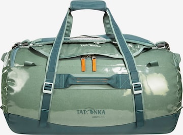 Borsa weekend 'Barrel' di TATONKA in verde: frontale