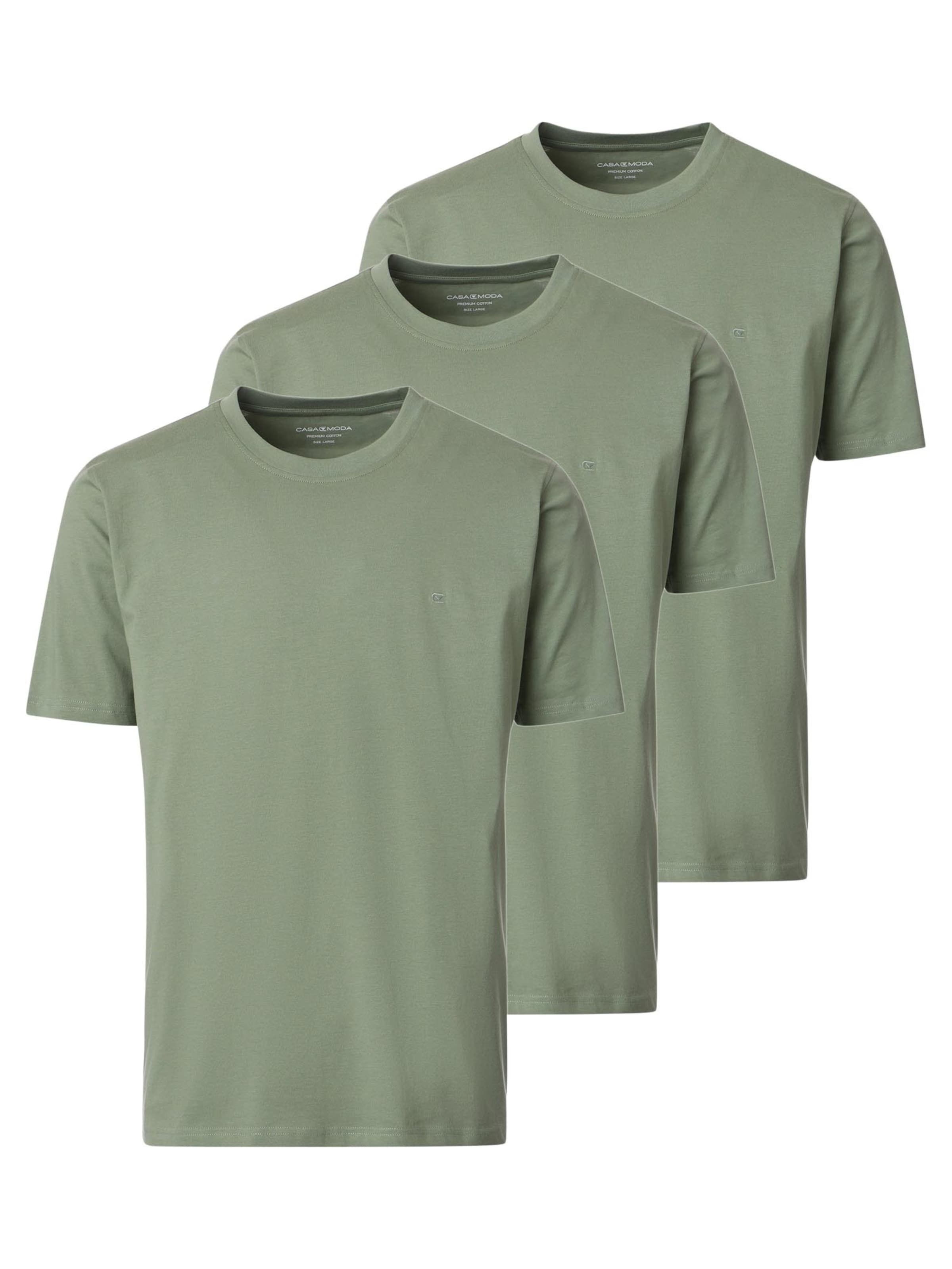 CASAMODA Shirt 'Basic' in Green: front