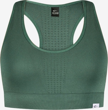 Bustier Soutien-gorge de sport ' Vanessa ' Smilodox en vert : devant