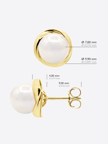 Ateliers Saint Germain Earrings 'ROCHEREAU' in Yellow