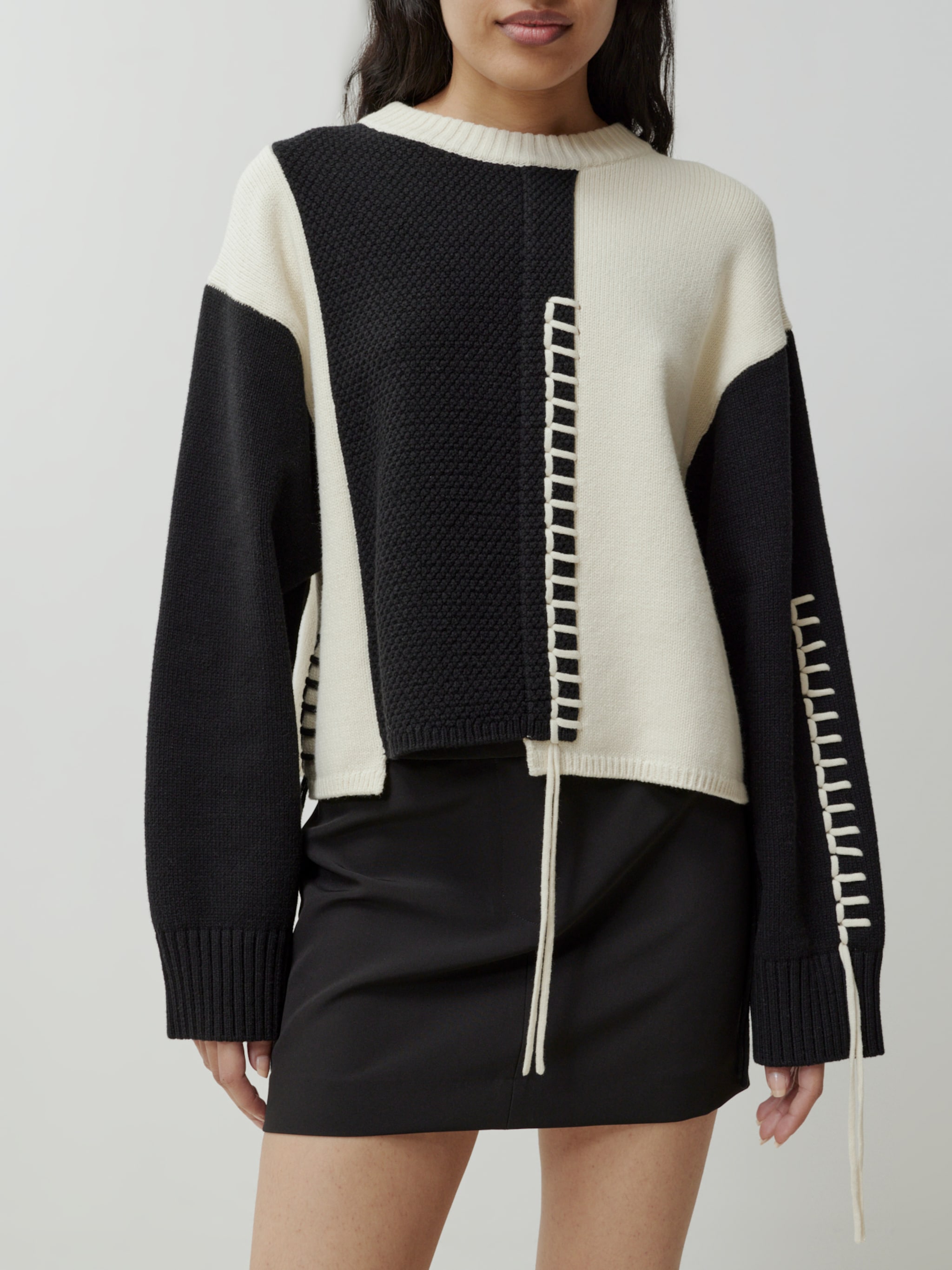 EDITED Produits Pull-over 'Zumera' noir