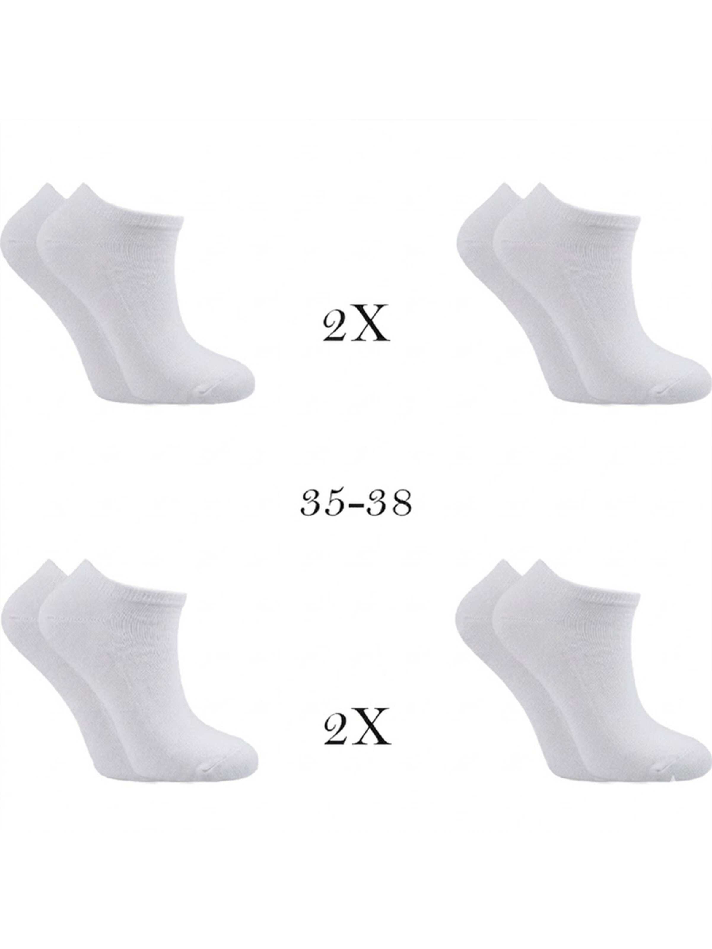 El Sueno Socks 'Sneaker Socken' in White