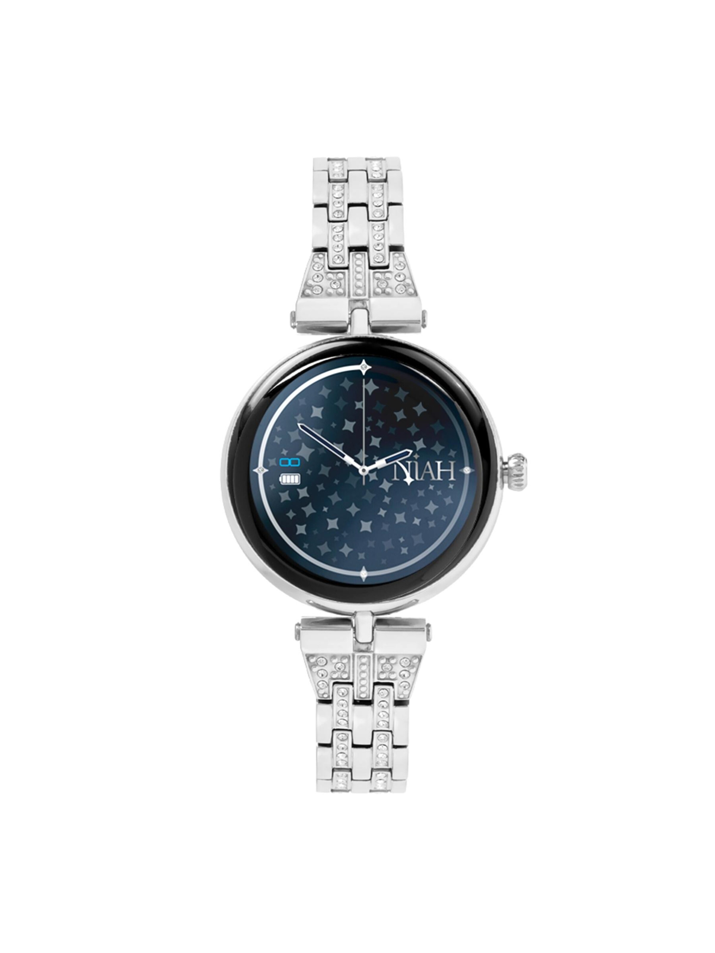 Techmade Digitaluhr 'Smartwatch Lyra Medium Mesh Silber'‌‌‌‌‌‌‌‌ in One Size in silber, Produktansicht