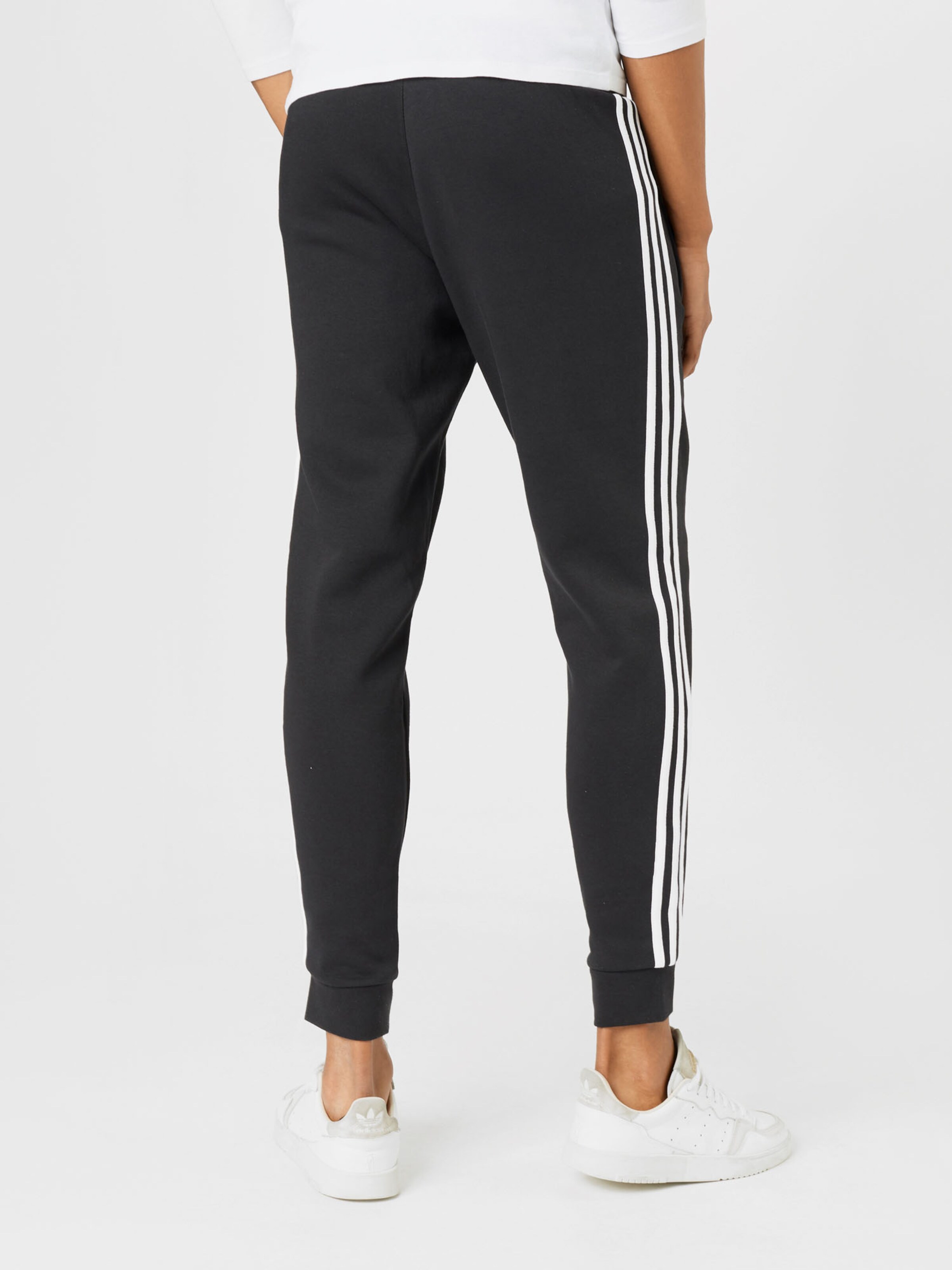 ADIDAS ORIGINALS Broek '3-STRIPES' in Zwart | ABOUT YOU