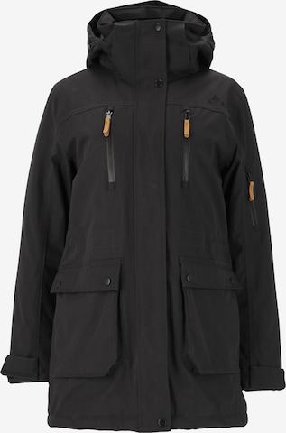 Whistler Winterparka 'Wander' in Zwart: voorkant