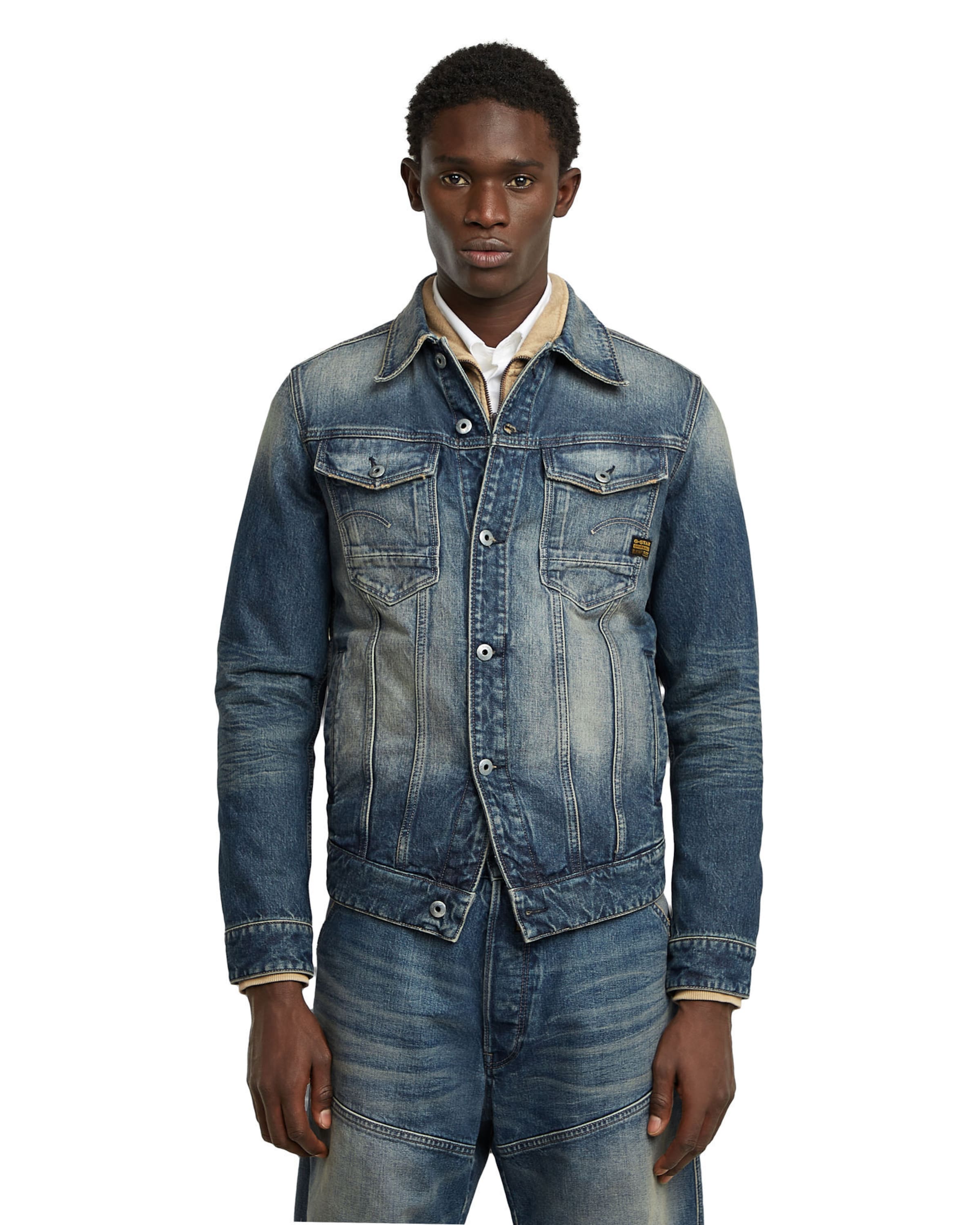 G-STAR Jacke in Blau: Vorderseite