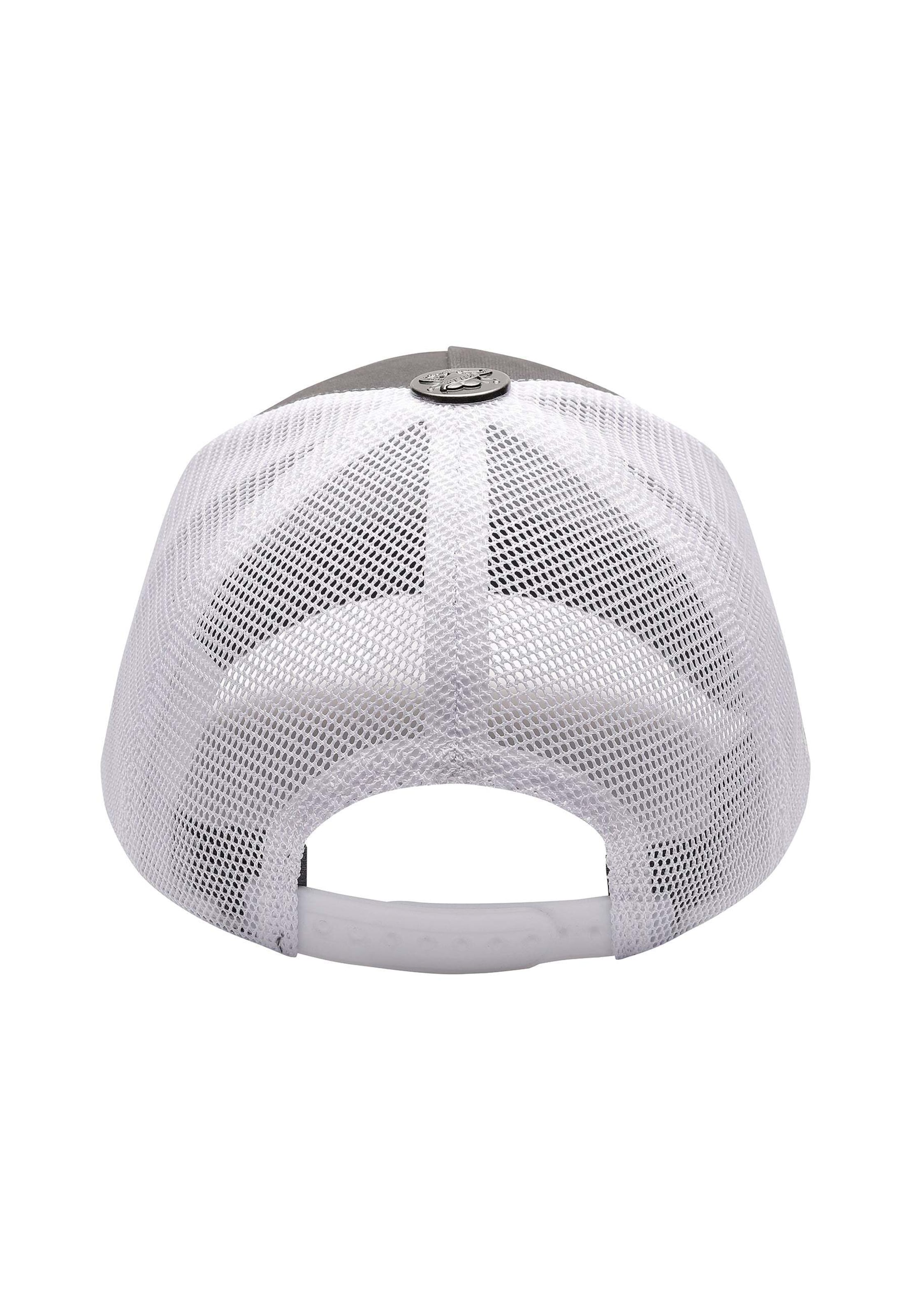 Ed Hardy Cap 'Swallow 5 Panel' in Grau