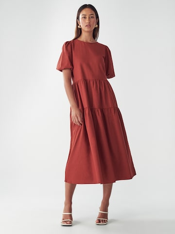 Robe d’été 'Tiaa' Willa en rouge : devant