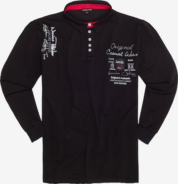 Lavecchia Sweatshirt 'LV-2025 Übergrößen' i svart: framsida