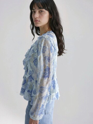 Hiccup Bluse in Blau