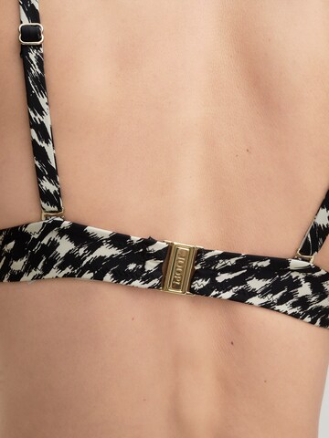 JOOP! T-shirt Bikini top in Black