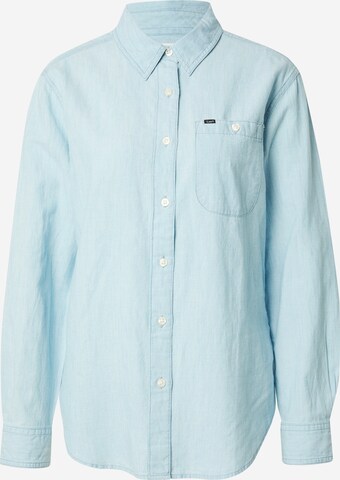 Lee Blouse 'ALL PURPOSE' in Blue: front