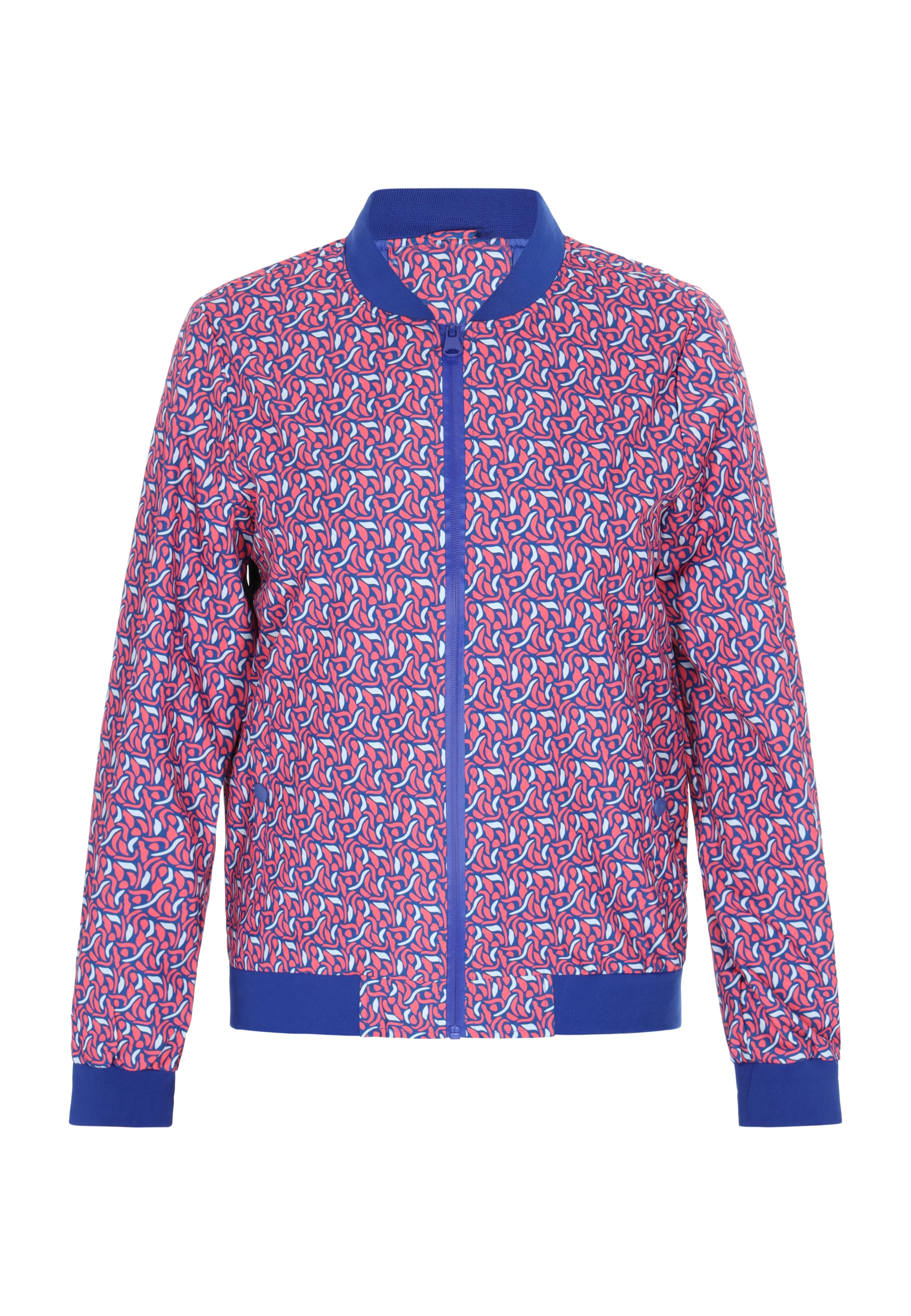 beach budz - Chaqueta de entretiempo en rojo: frente