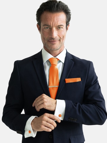 Massi Morino Stropdas in Oranje: voorkant
