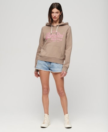 Superdry Sweatshirt in Beige