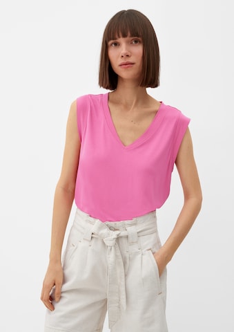 s.Oliver Top in Roze: voorkant