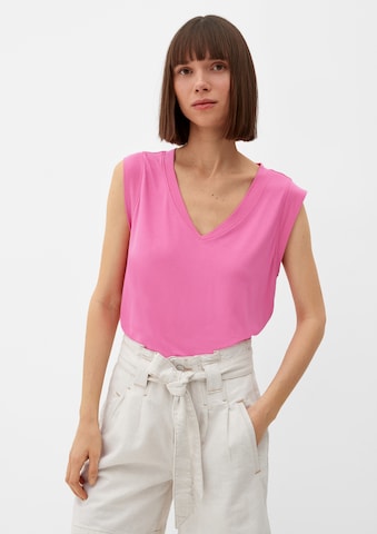 s.Oliver Top in Pink: front