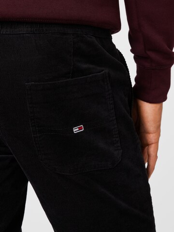 Regular Pantalon 'Scanton' Tommy Jeans en noir