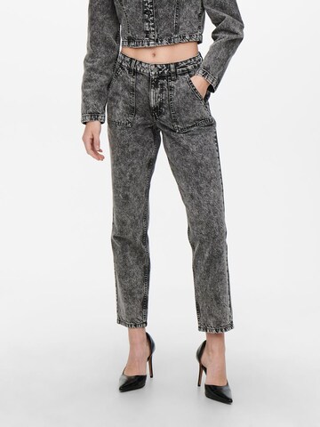 JDY Regular Jeans in Grey: front