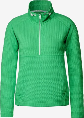 CECIL Sweatshirt in Groen: voorkant