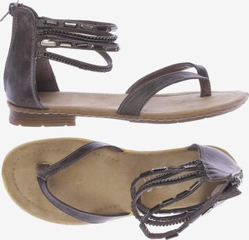 Rieker Sandals & High-Heeled Sandals in 39 in Brown: front