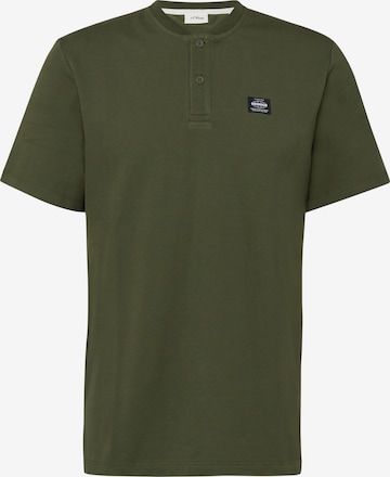 T-Shirt s.Oliver en vert : devant