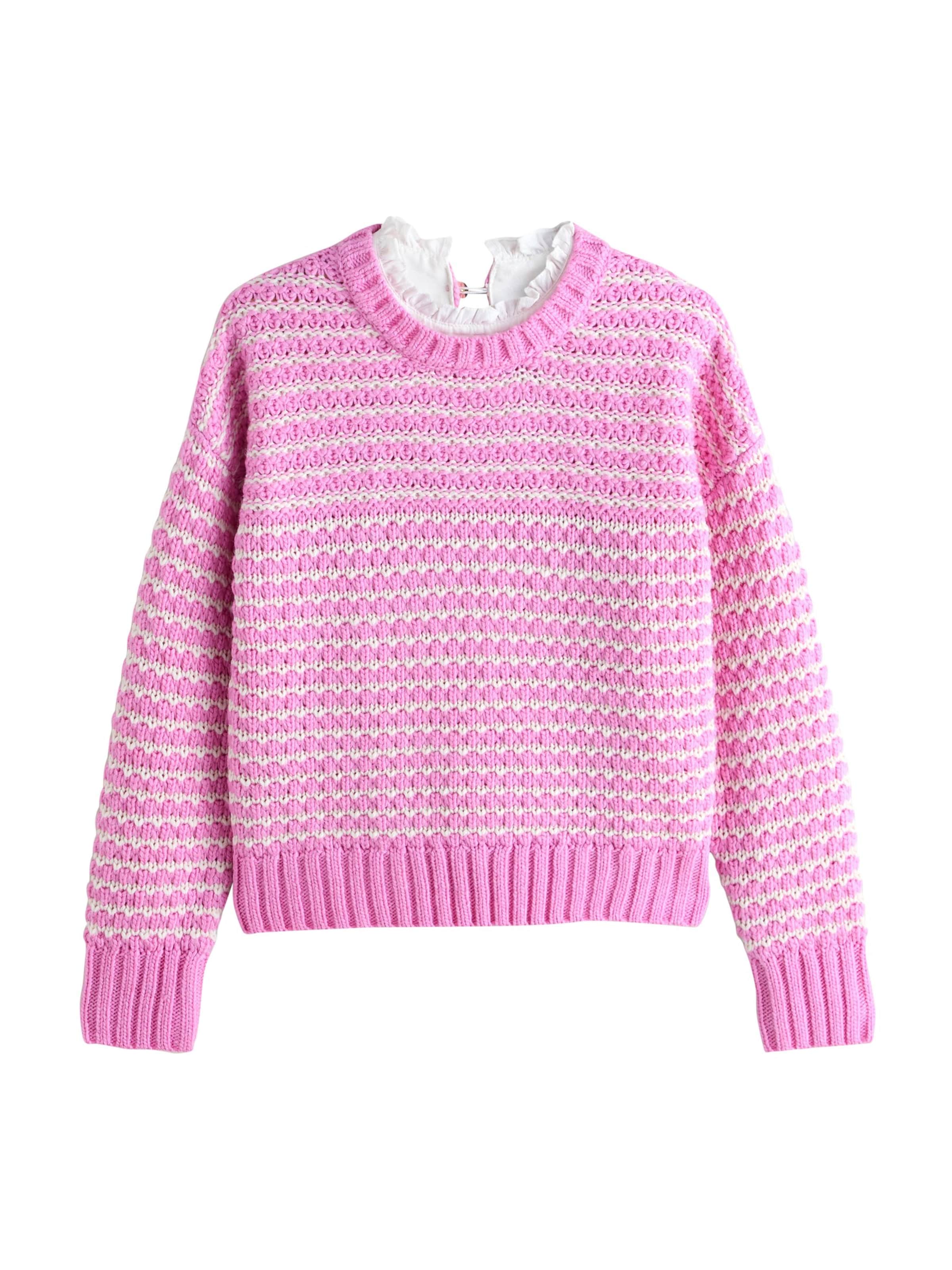 Next Свитер в Ярко-розовый: спереди