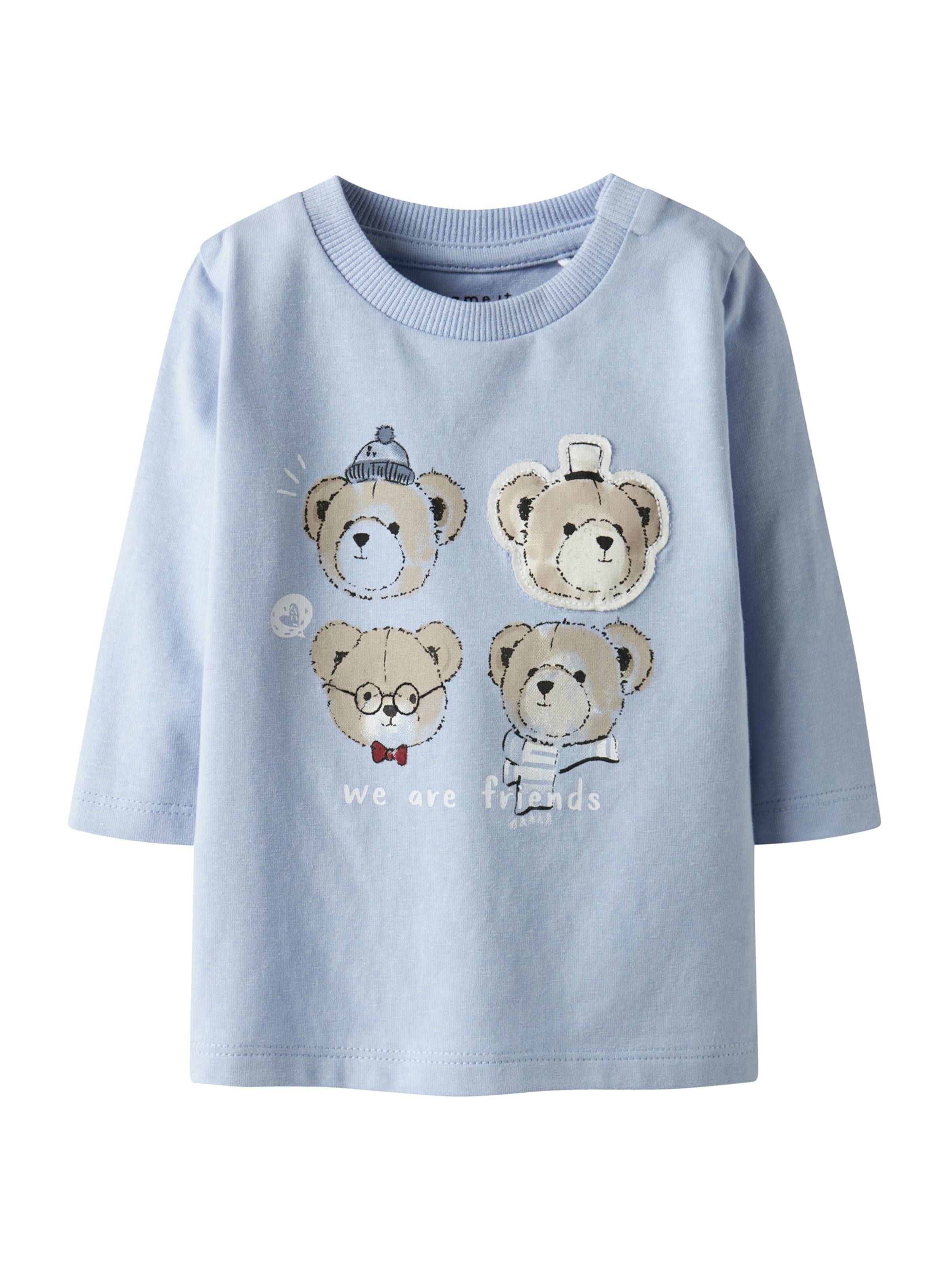 NAME IT Särk 'NBMRONNOW', värv sinine: eest vaates