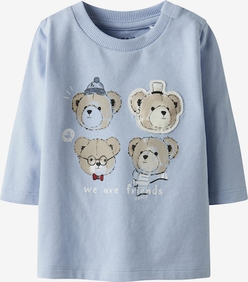 NAME IT Shirt 'NBMRONNOW' in Blue: front