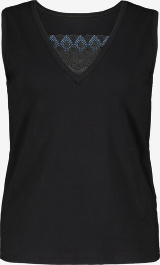 Ulla Popken Maillot de corps en noir, Vue avec produit