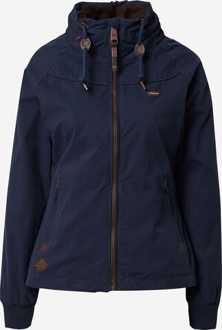 Ragwear Between-Season Jacket 'APOLI' in Blue: front