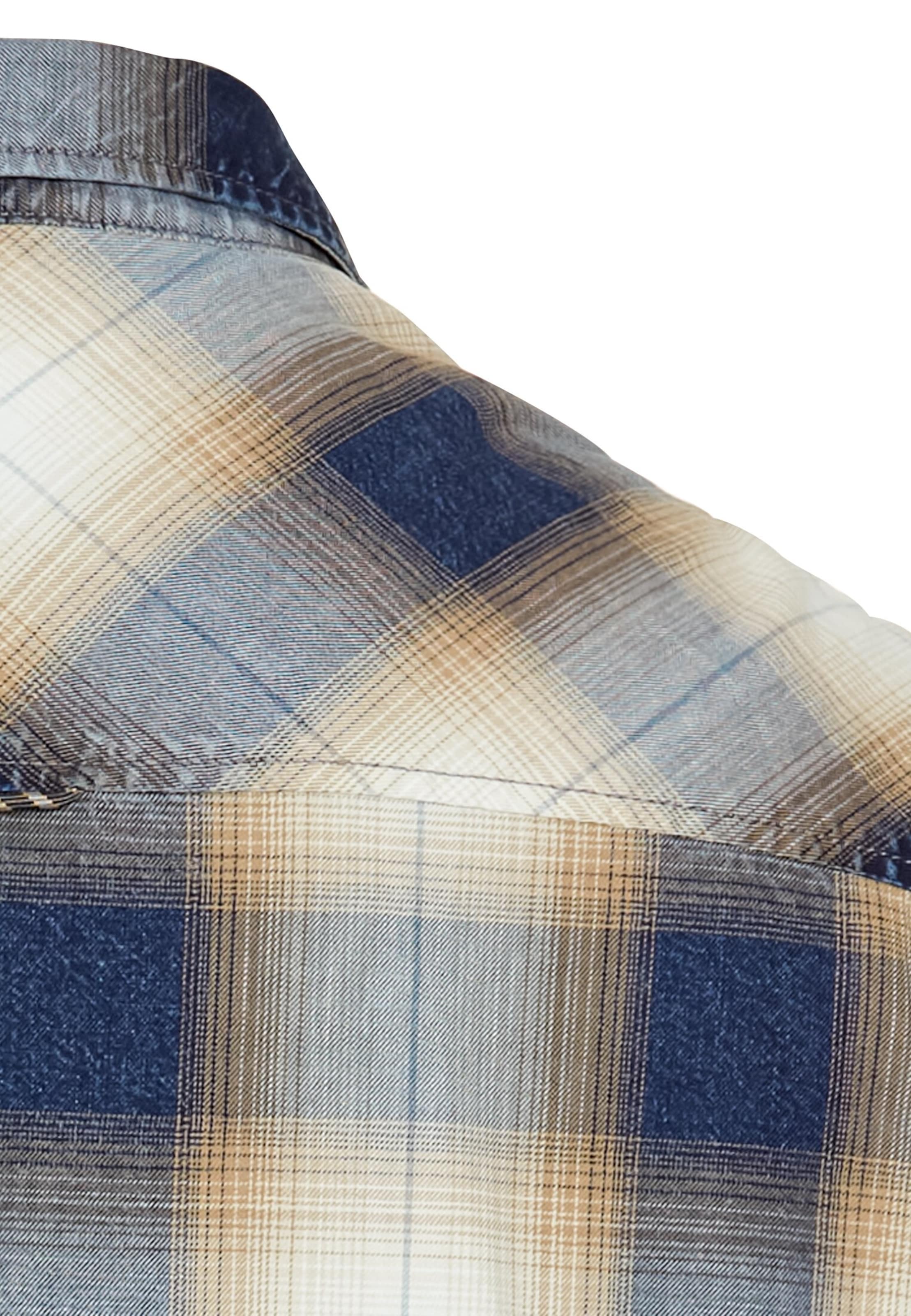 CAMEL ACTIVE Regular Fit Skjorte i blå