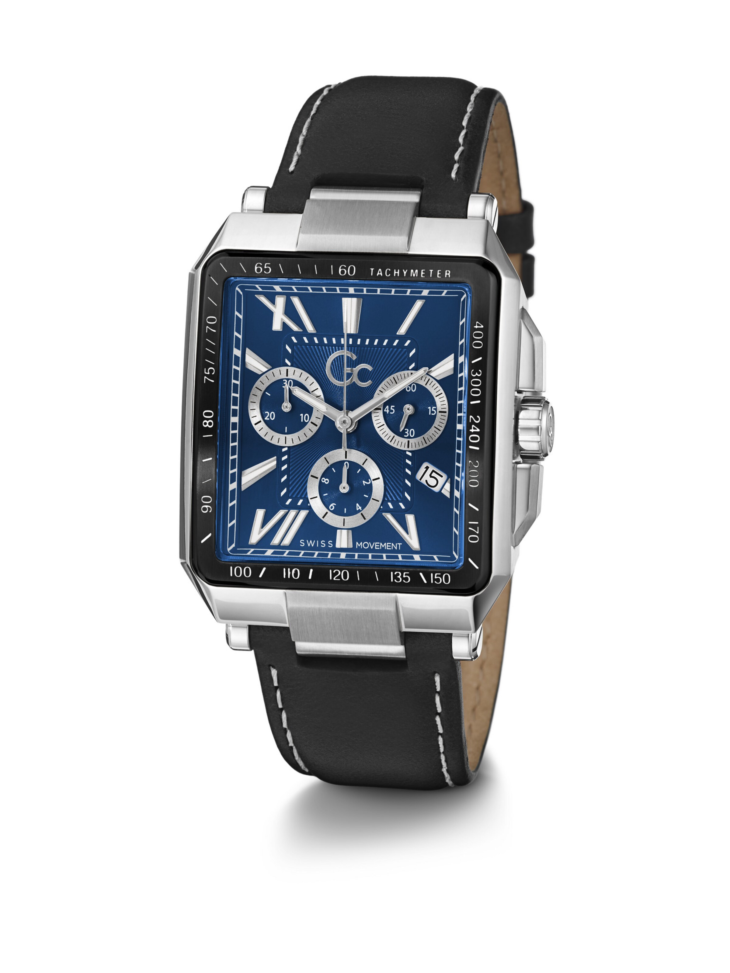 Gc Uhr 'Elite' in Schwarz