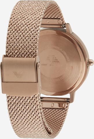 Emporio Armani - Reloj analógico en oro