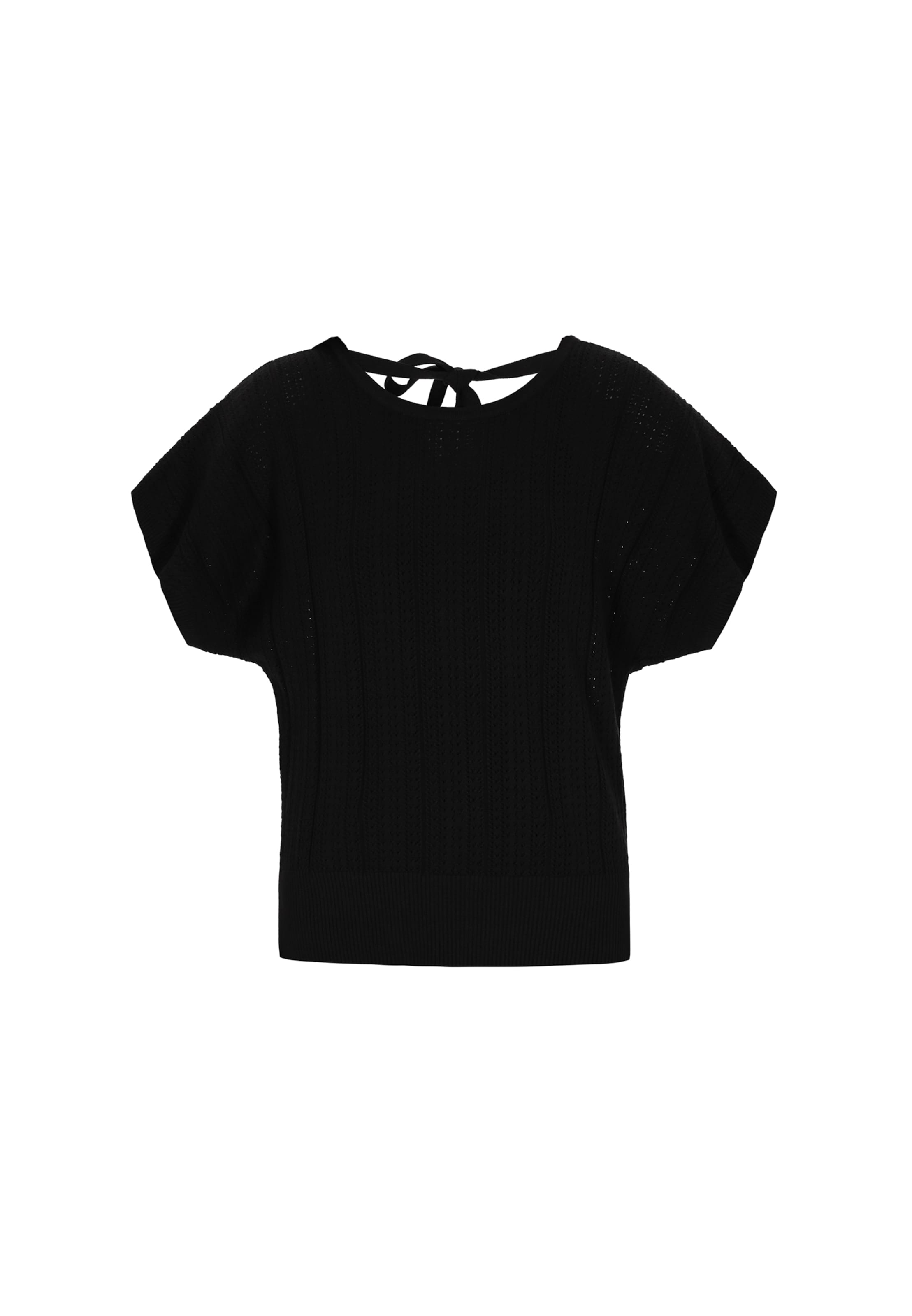 DreiMaster Vintage Pullover in Schwarz: Vorderseite