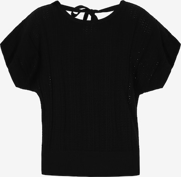 DreiMaster Vintage Pullover in Schwarz: Vorderseite