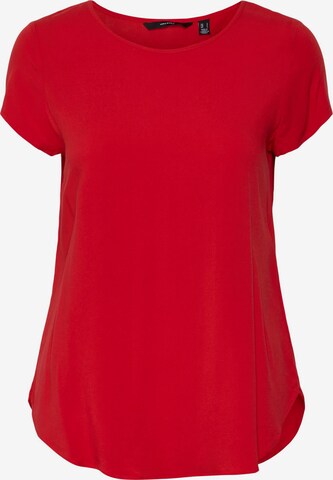 VERO MODA Shirt 'Becca' in Rot: predná strana