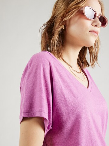 T-shirt QS en violet