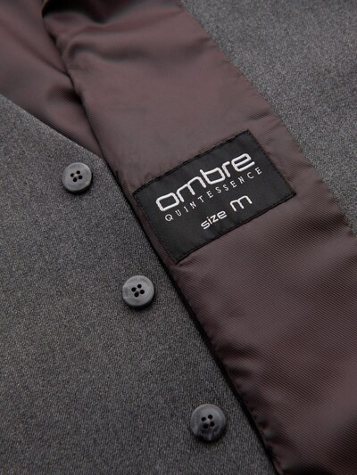 Ombre Gilet in 46 in de kleur Donkergrijs, Productweergave