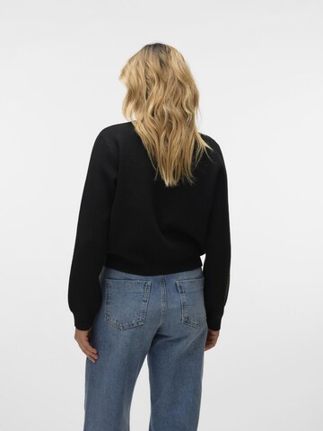 VERO MODA Strickjacke 'APPLE' in Schwarz