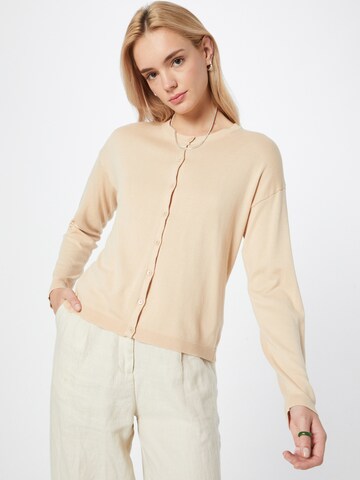 Cardigan UNITED COLORS OF BENETTON en beige : devant