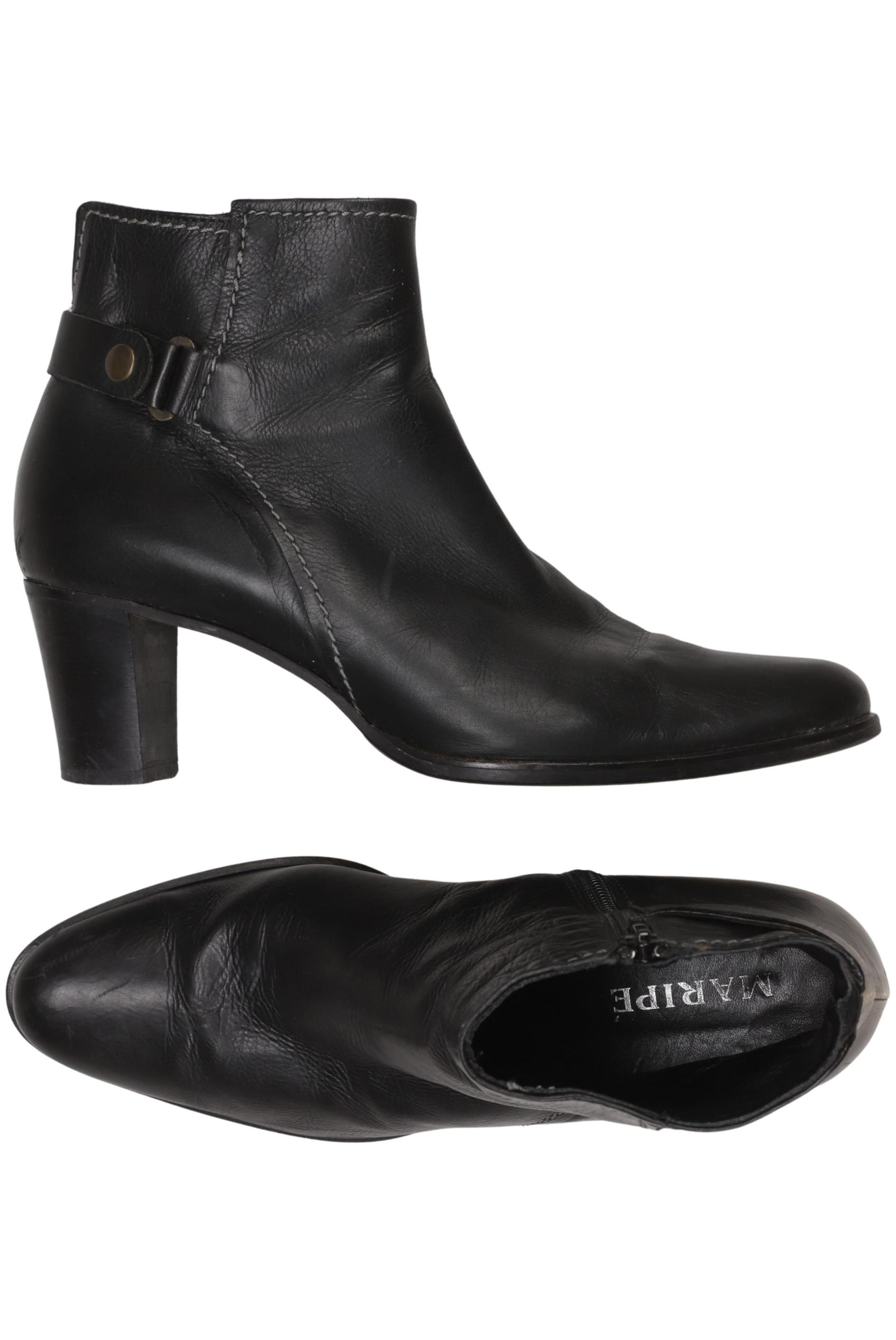 Maripå Stiefelette 39 in Schwarz: Vorderseite