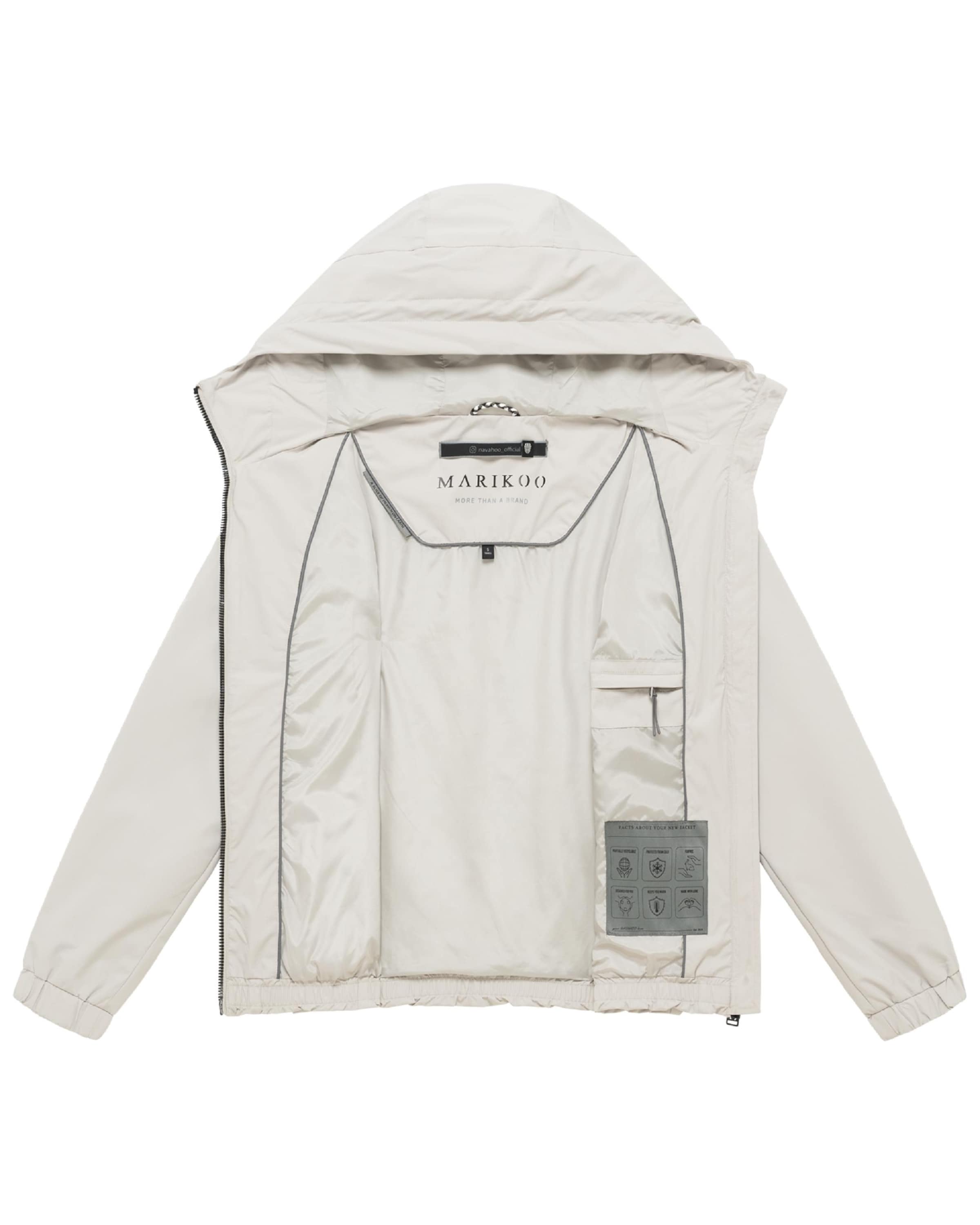 Veste mi-saison 'Yoshikoo 16' MARIKOO en blanc